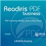 Readiris PDF Business Éditeur logiciel PDF Premium – 1 Licence à vie – Numériser