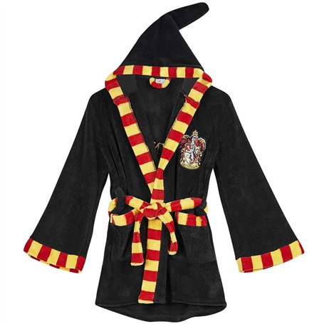 Harry Potter - Peignoir de bain enfant - Robe de Chambre enfant - Idée Cadeau Fille ou Garçon - 10 à 14 Ans