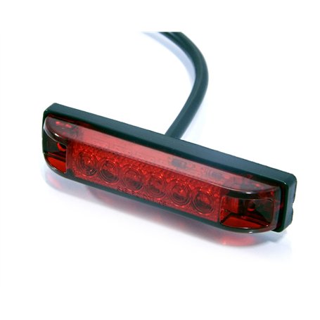 4" / 100mm Encastré Moto LED Arrêter/Feu Arrière pour Streetfighters