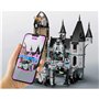 LEGO 70437 Hidden Side La forteresse hantée, appli AR Games, Set de jeu de réalité augmentée multijoueur interactif pour iPhone/