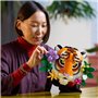 LEGO Art 31217 La Collection Faune  Le Tigre - Set Adulte - Décoration Murale Avec Fleurs