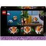 LEGO Art 31217 La Collection Faune  Le Tigre - Set Adulte - Décoration Murale Avec Fleurs