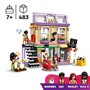 LEGO Friends 42653 Le Magasin de Musique et l'Appartement - Jeu pour Fille des 7 Ans