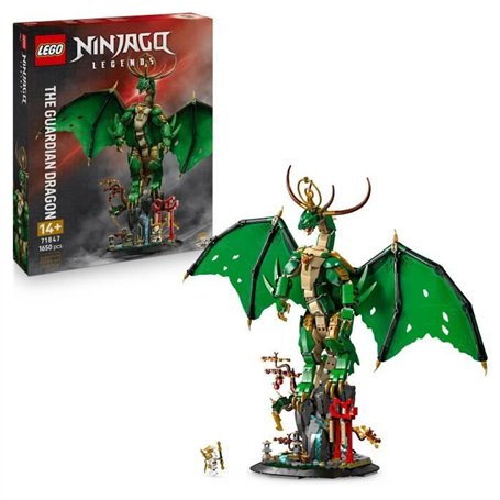 LEGO NINJAGO 71847 Le Dragon Gardien - Jeu de Construction de Figurine - Garçon des 14 Ans