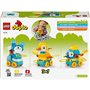 LEGO DUPLO Ma Ville 10448 Animaux Sur Roues 3-En-1 - Jeu De Construction Des 2 Ans  Chien