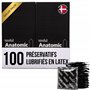 Sinful Regular Préservatifs Lot de 100 - Standard Preservatifs lot 100 - Preservatif Homme - 185 mm de Long