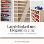 KRUZZEL Vitrine de Collection en Bois avec 80 Compartiments 78,5 x 40 cm - vitrine en Bois pour Votre Collection - vitrine d'org