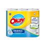 Okay Original papier essuie tout blanc 2 X 6 rouleaux économique et résistance pour la cuisine