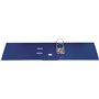 Donau Lot de 10 classeurs à levier Format A4 7,5 cm Bleu marine Couverture plastique PP Papier carton