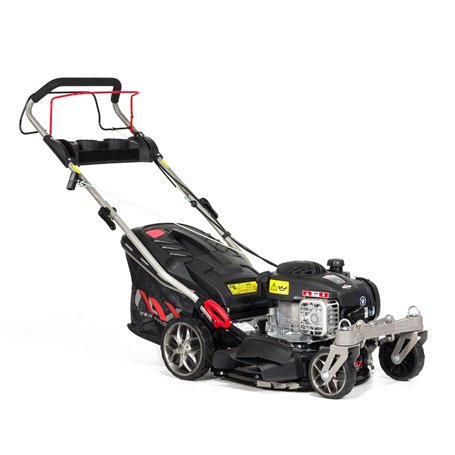 NAX POWER PRODUCTS 1000S moteur Briggs & Stratton série 450E 125 cm3 largeur de coupe 42 cm panier 45l système de lavage du boît