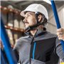 Högert Technik Casque de Protection PLONER Blanc uni | Casque de Protection pour Ouvrier du bâtiment | en 397 | réglable avec Un
