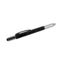 ISO TRADE Stylo à Bille 6 en 1 Stylet Ecran Tactile Stylet à Tête Plate Tournevis Cruciforme Règle Niveau à Bulle Multifonction