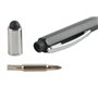 ISO TRADE Stylo à Bille 6 en 1 Stylet Ecran Tactile Stylet à Tête Plate Tournevis Cruciforme Règle Niveau à Bulle Multifonction