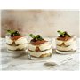 Glasmark KROSNO 1992 Lot De 6 Coupes À Glace En Verre Transparent Coupes À Dessert Lavables Au Lave-Vaisselle 170 ml