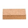 KUSSNER Bloc abrasif en liège pour papier abrasif humide et sec