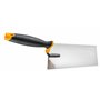 HARDY Truelle de Plâtrier avec Manche bi-matière Série * 28 * - Pour Maçonnerie Plâtre Colle - Construction Rénovation Restaurat