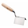 HARDY En plein air biseauté Truelle Série * 28 * Mortier en acier inoxydable Plâtrerie En Bois Massif Poignée Confortable Lumièr