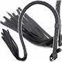 Fouet Sexy Érotique 85cm en Cuir Artificiel Jouet Cravache Sexy Érotique Martinet pour Chien Sexuel Flexible et Stable Fouet BDS