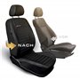 M MOTOS Housse Siege Voiture Personnalisée pour Mercedes C klasa W203 2000-2007, Protection Siege Voiture avec Système d'Airbags