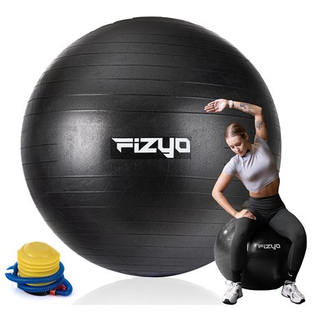 Fizyo Ballon de Gymnastique 65 cm avec Pompe