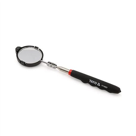 Yato YT-0663 – Miroir d'inspection télescopique lumineux