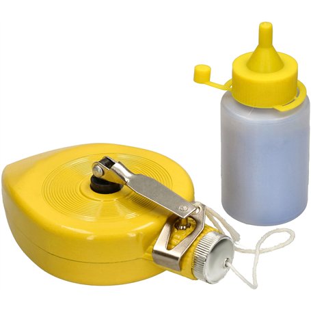 KOTARBAU® Kit de cordeau à percussion de 30 m avec craie bleue