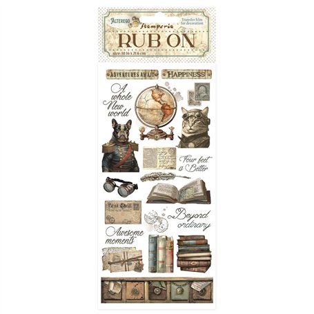 Stamperia - Rub-on pour le scrapbooking