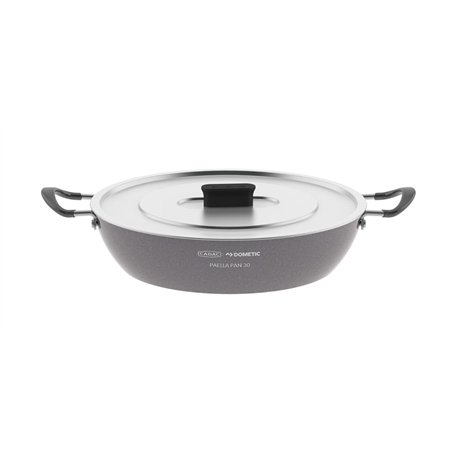 Cadac Poêle à Paëlla 30 - Aluminium - 2 Cuisinières - Accessoires pour grillades - Gris - Barbecue