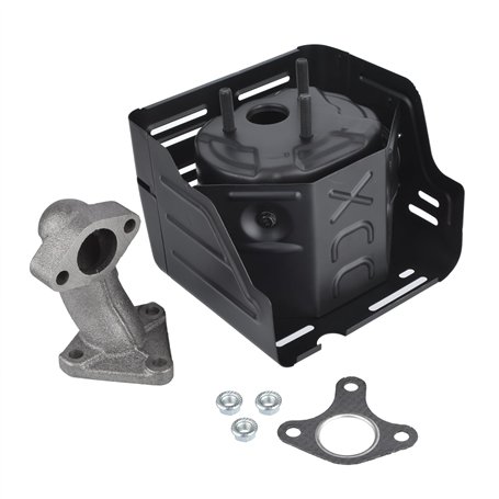 Silencieux Assemblage d'échappement avec collecteur pour Honda GX240 GX270 8HP et 9HP Moteur