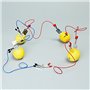 EsportsMJJ Fruit Batterie Lumière Diode Science Kit Orange Pomme De Terre Citron Batterie Physique Enseignement Expérience