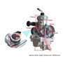 Viviance Moteur carburateur 28mm Compatible avec VM24 Compatible avec Yamaha SR 125 YFS200 DT100 125175 RT100 180 TTR125 YZ80 YZ