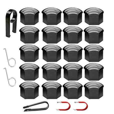 Lunpog Lot de 26 capuchons de boulons de roue