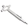 Boveution Sliver Locksmith Tool Multi Purpose Cylinder Gauge Cam Turner Spectle Turner