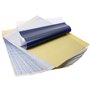 Lot de 50 feuilles de transfert thermique pour tatouages et arts compatibles avec les imprimantes 30 x 21 cm