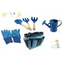 Winterworm Ensemble d'outils de Jardinage pour Enfants avec fourre-Tout à fourre-Tout à Fourche à râteau Gant pour Enfants Jardi