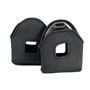 HORZE Protection néoprène pour étriers, Noir,