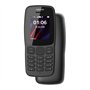 Nokia 106 unlocked 4GB Dual Sim 2018 Gris Foncé avec Lampe Torche LED Radio FM Grand Bouton Téléphone