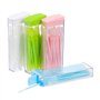 HEALIFTY Lot de 200 cure-dents en plastique à double extrémité pour soins bucco-dentaires