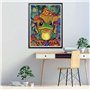 Hoobee 5D DIY Diamond Painting Grenouille, Peinture Diamant Animal, Diamant Painting Broderie au Point de Croix Mosaïque Strass 