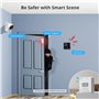 SONOFF DW2 WiFi Capteur de Porte Fenêtr Intelligent sans Fil, Compatible avec Alexa, Google Home, Alarme Maison Envoyer Une Aler