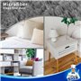 MR.SIGA Plumeau Poussière Microfibre sans Peluche, Plumeau Lavable Attrape Poussière pour Le Nettoyage Domestique