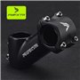FOMTOR Potence de guidon de vélo 31,8 mm 45 degrés pour VTT, BMX, vélo de route, 90 mm Noir