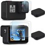 FitStill Lot de 6 protections d'écran en verre trempé ultra transparent pour GoPro Hero 7 / Hero 5 / Hero 6 / Hero HD (2018)