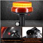antom Gyrophare Orange LED, 12V-24V Jaune LED Avertissement et 7 Modes d'Eclairage pour chariot élévateur de véhicule Tracteur d
