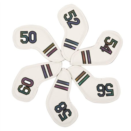 Lot de 6 housses de protection pour club de golf 50