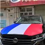 Housse de Capot de Voiture pour Drapeau National Italien - Accessoires de décoration pour véhicules de la Coupe du Monde - Convi