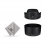 JJC Kit de pare-soleil pour Canon RF-S 55–210 mm F5–7.1 IS STM et Canon EF-M 15–45 mm f/3.5–6.3 IS STM et Canon RF-S 18–45 mm f/