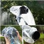 Lot de 2 housses de pluie pour appareil photo JJC DSLR avec objectif jusqu'à 45 cm de long