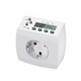 HBN Minuterie numérique hebdomadaire - Prise murale - Écran LCD - Minuterie programmable - 8 programmes de commutation configura