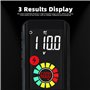 BSIDE A10 Mini Multimètre Numérique Rechargeable Grand LCD Couleur 6000 Comptes Testeur Automatique de Tension Résistance et Con